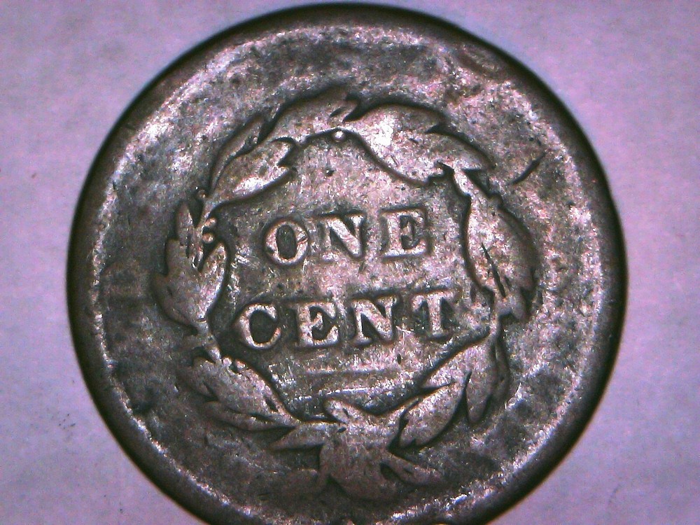 1838 Coronet Head Large Cent - Good