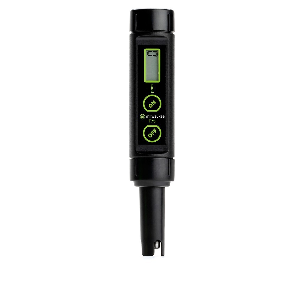 Milwaukee T75 Waterproof Low Range Total Dissolved Solids Pen (TDS)
