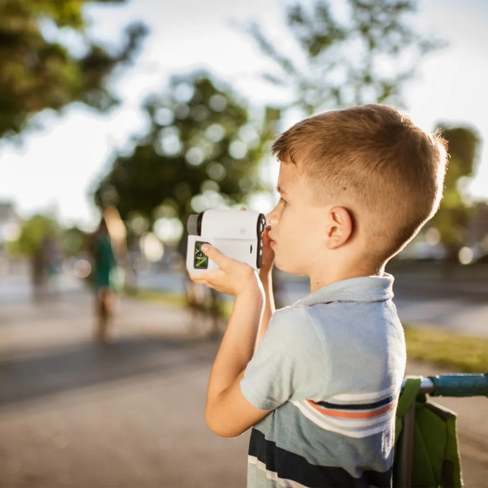 1000X Handheld Microscope for Kids Screen Rechargeable Mini Pocket Digital