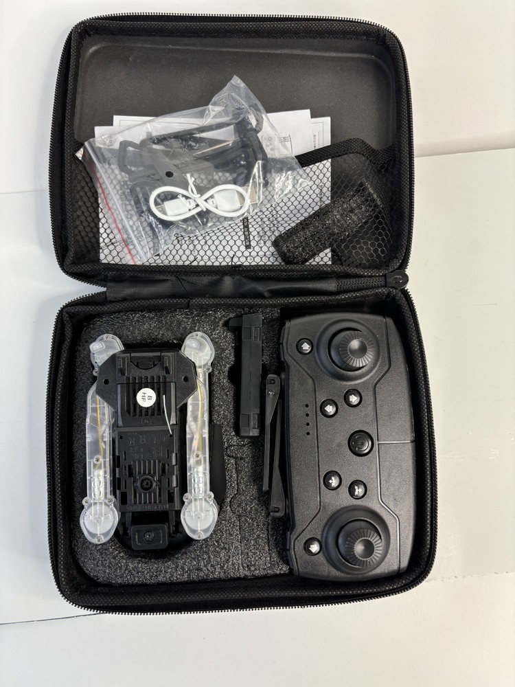 E99D Max Foldable Drone With Controller App Control, FPV Live Video/Photo