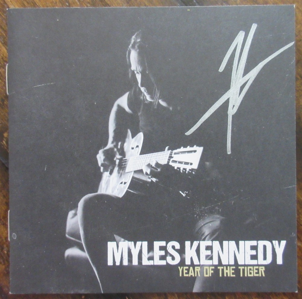 Myles Kennedy Signed CD Booklet - Beckett BAS