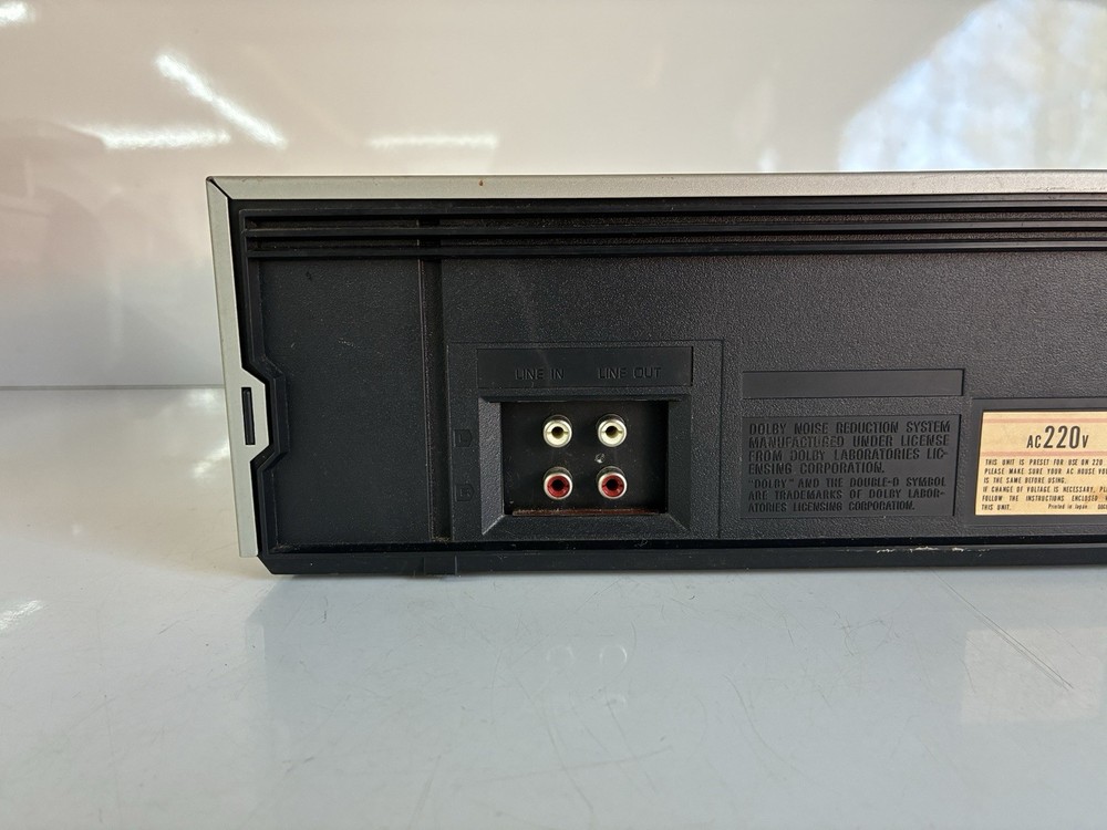 Technics RS-M216 Cassette Tape Deck Read Description