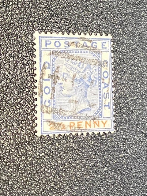 Gold Coast stamp 15 used