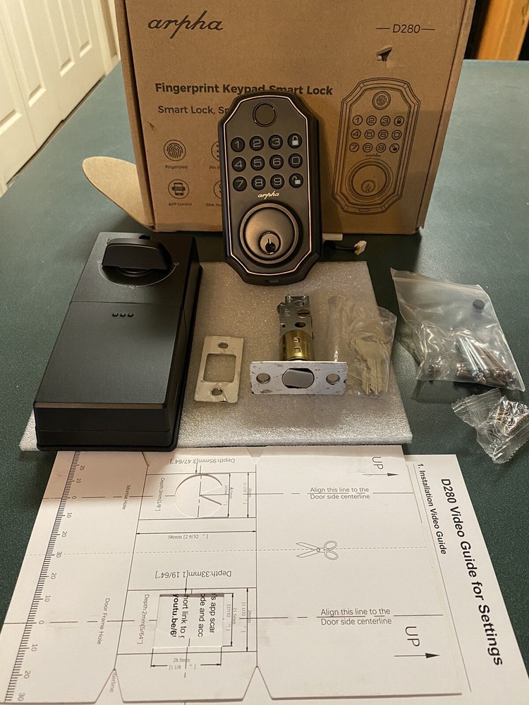 Fingerprint Keypad Smart Lock