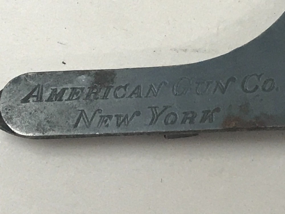 Muzzleloader American Gun Co. Percussion Side by Side Lock ~ Serial #8594