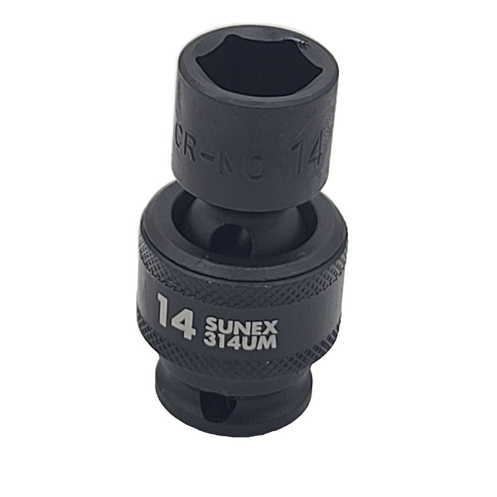 Sunex 314UM 3/8" Drive 14mm Universal Impact Socket