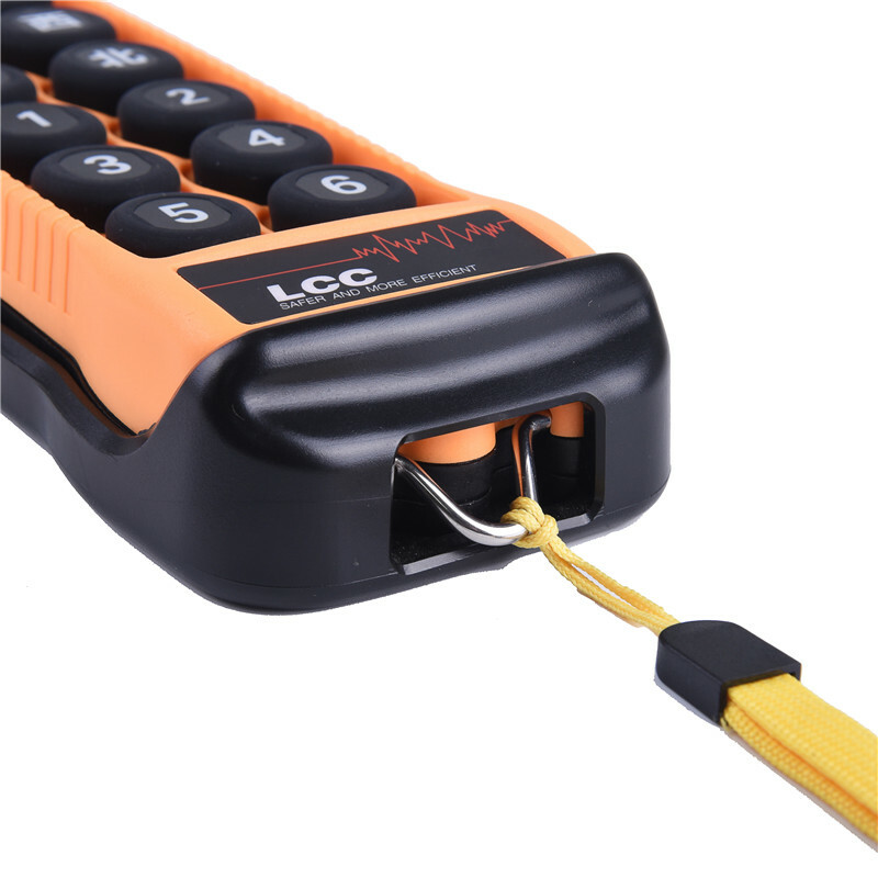 Hydraulic Crane 10 Buttons Industrial Wireless Remote Control Lifting Switch
