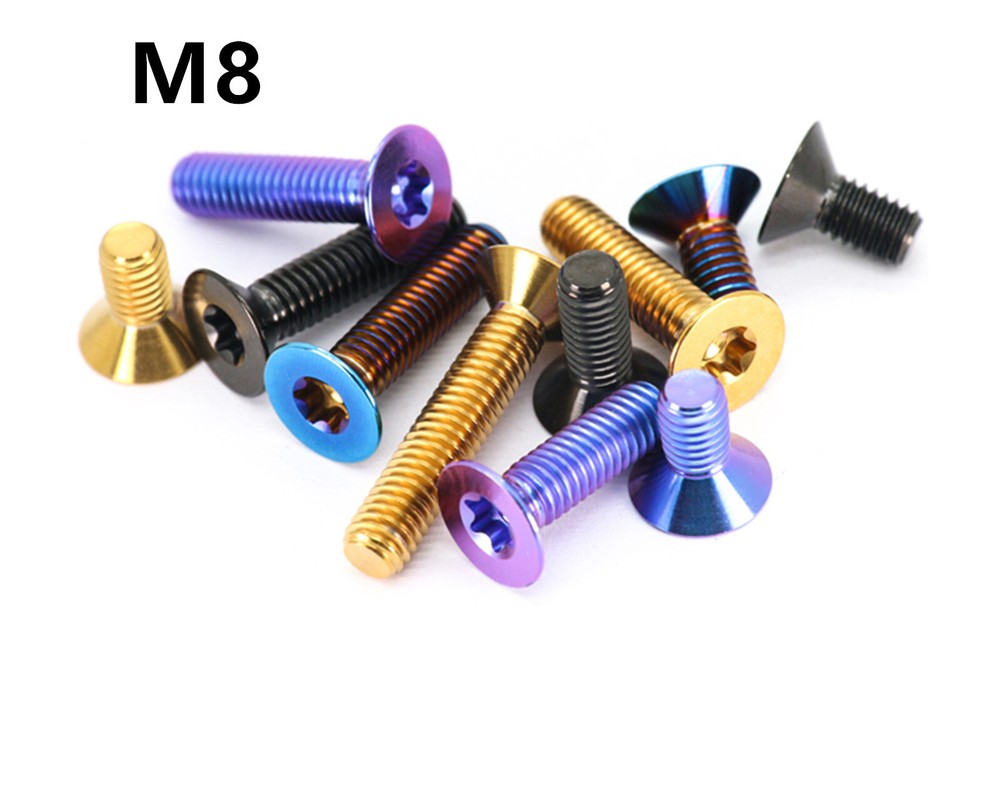 M8*10-70mm Titanium Torx Socket Countersunk Head Screws