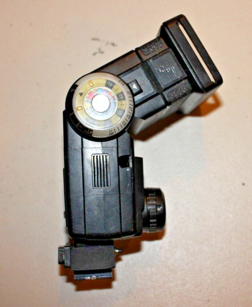 VIVITAR ZOOM THYRISTOR 285 VARI POWER FLASHCAMERA FLASH - UNTESTED