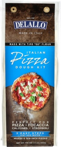 Delallo Italian Pizza Dough Kit