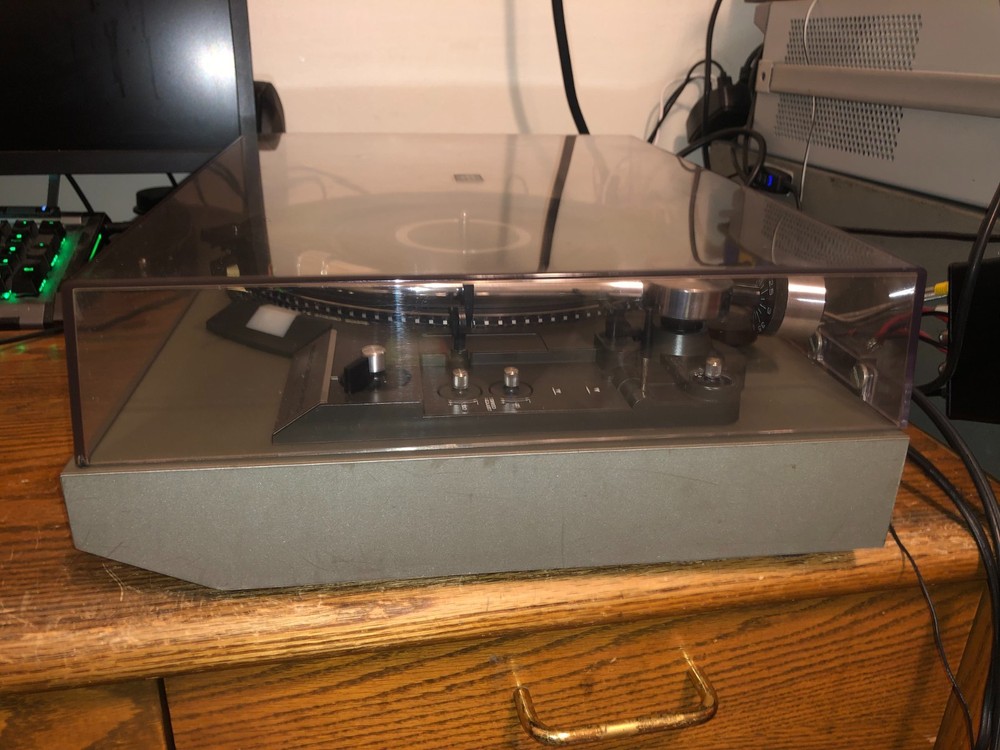 Working Vintage Technics SL-23 Turntable, New Belt