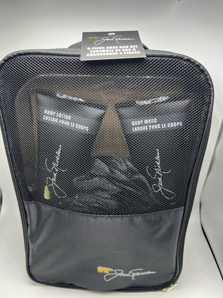 Jack Nicklaus 4-pc Shoe Bag Set (NEW)