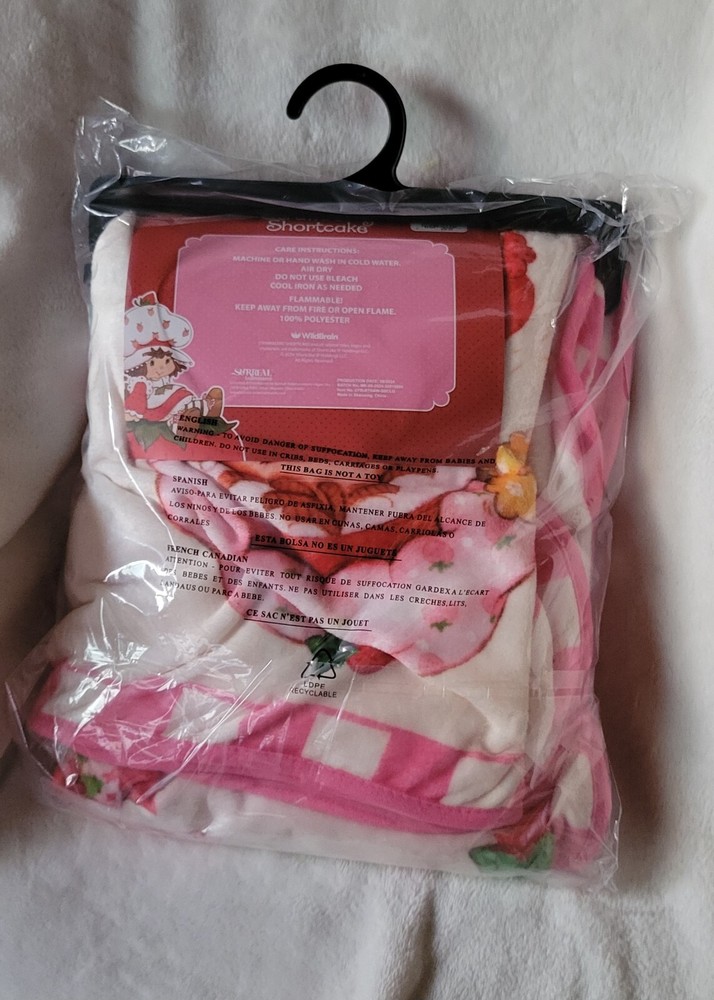 Strawberry Shortcake Multi Portrait Fleece Throw