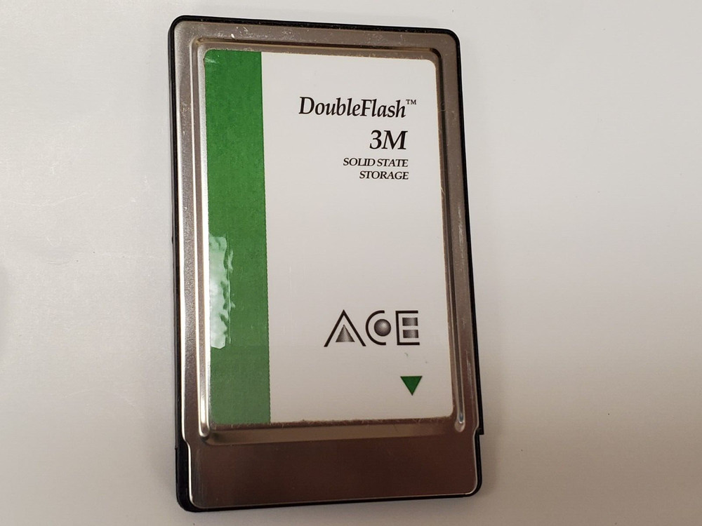 Ace Technologies 3MB Double Flash Solid State Storage PCMCIA Card ST71P5-S
