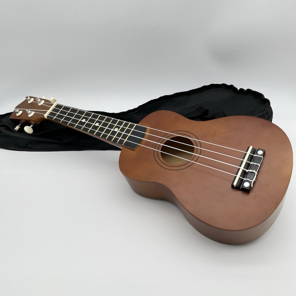 MCOOL Ukulele 21” Long , Brown W/ Bag