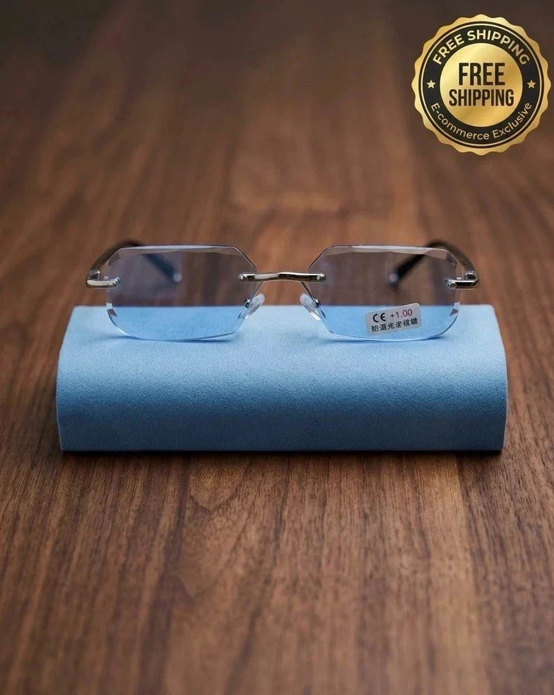 Clarity Blue Glasses, Automatic Adjustment Reading Eye Strain from Screen Compu