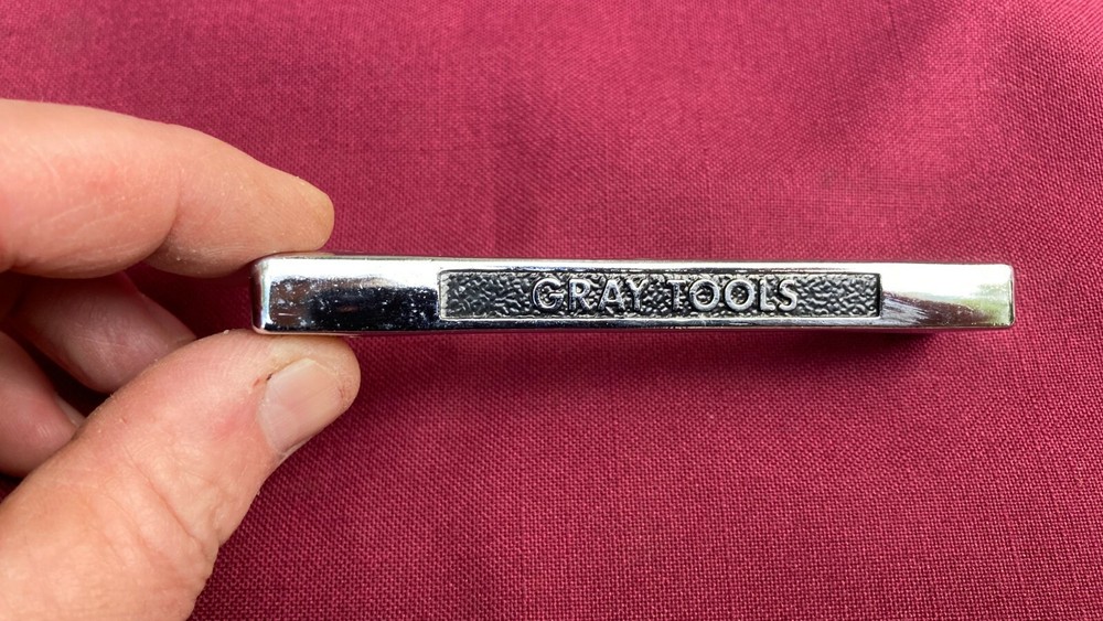 Vintage Gray Tools Tool Box Tool Chest Drawer Handle Pull Hardware Shop Cabinet