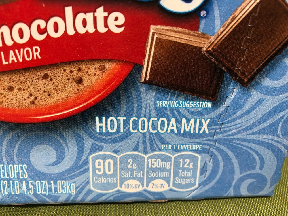 Swiss Miss Hot Cocoa Mix, Regular, 0.73 oz. Packets, 50 Packets/Box