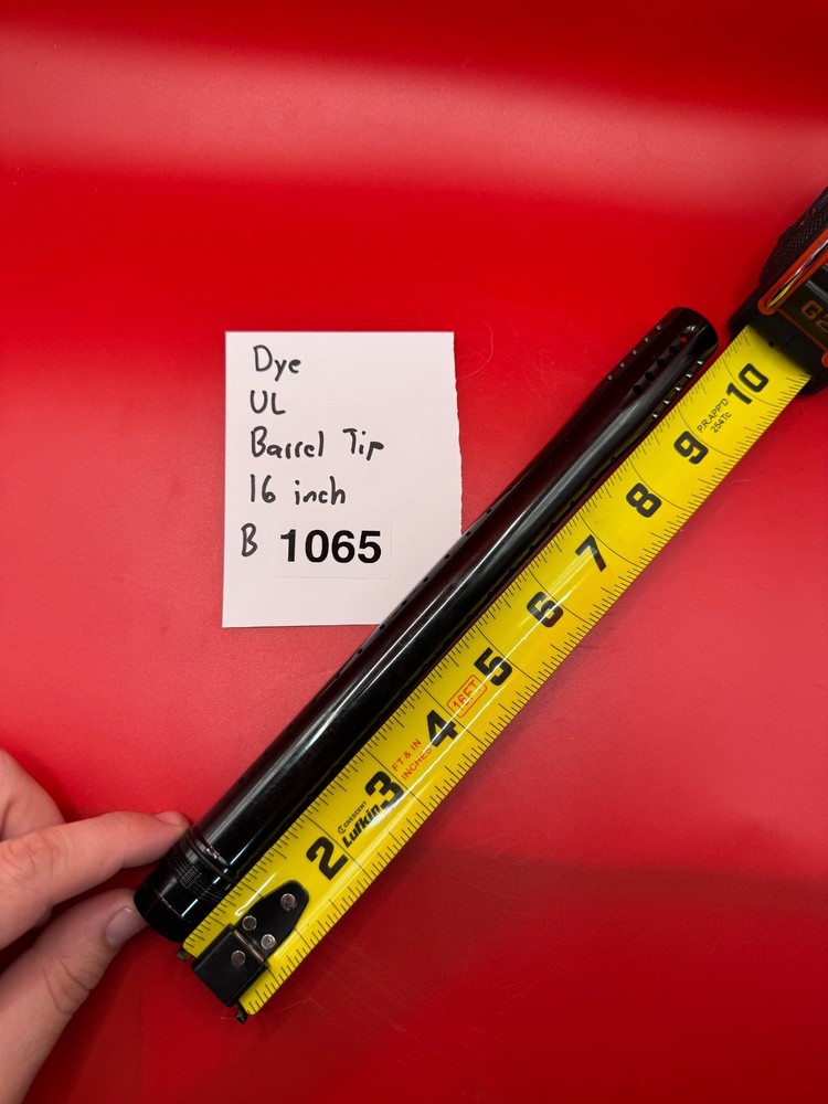 Dye UL Barrel Tip 16 inch