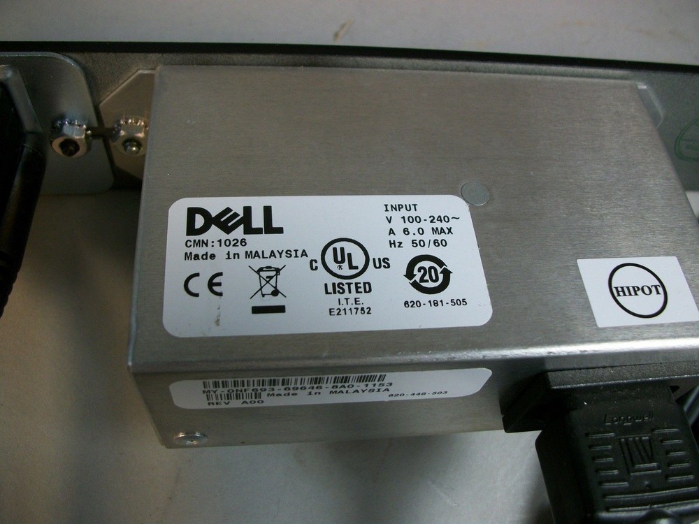Dell Re-Directional Power Distribution 19" Rack Panel - Used