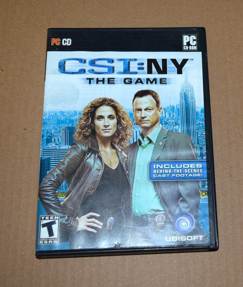 CSI NY - The Game PC CD-ROM Software