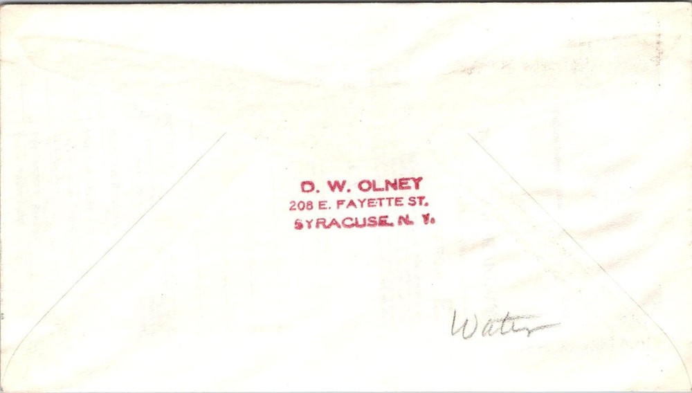 FDC 1940 SC #892 Artcraft Cachet - Spencer, Mass - Single - J15648