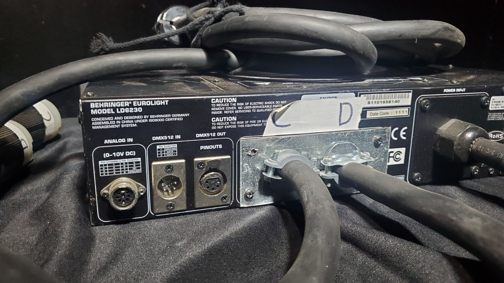 Behringer Eurolight LD6230 6 Channel 3 Phase Dimmer
