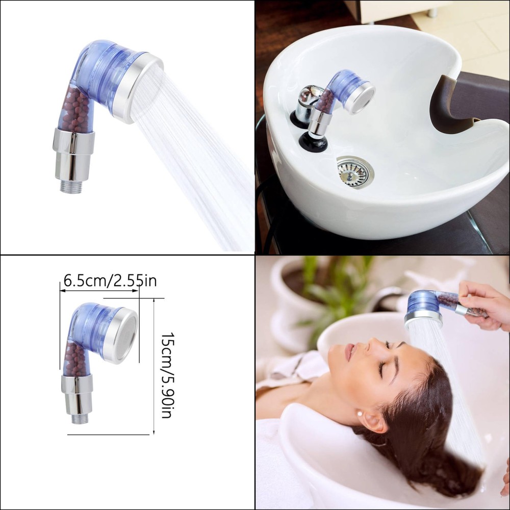 Socila Blue Sprayer Head 3 Function With Filter For Shampoo Bowl, High Pressu...