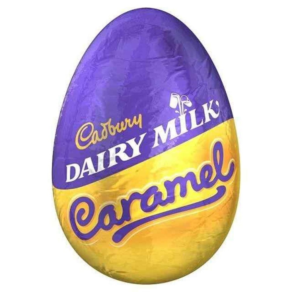 Cadbury Caramel Eggs, 4-count Box, 4.8-Ounce