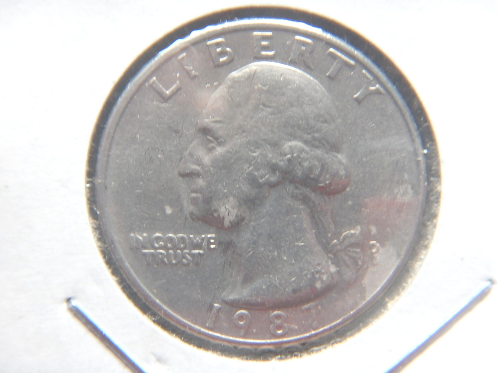 1987 (D) George Washington Quarter