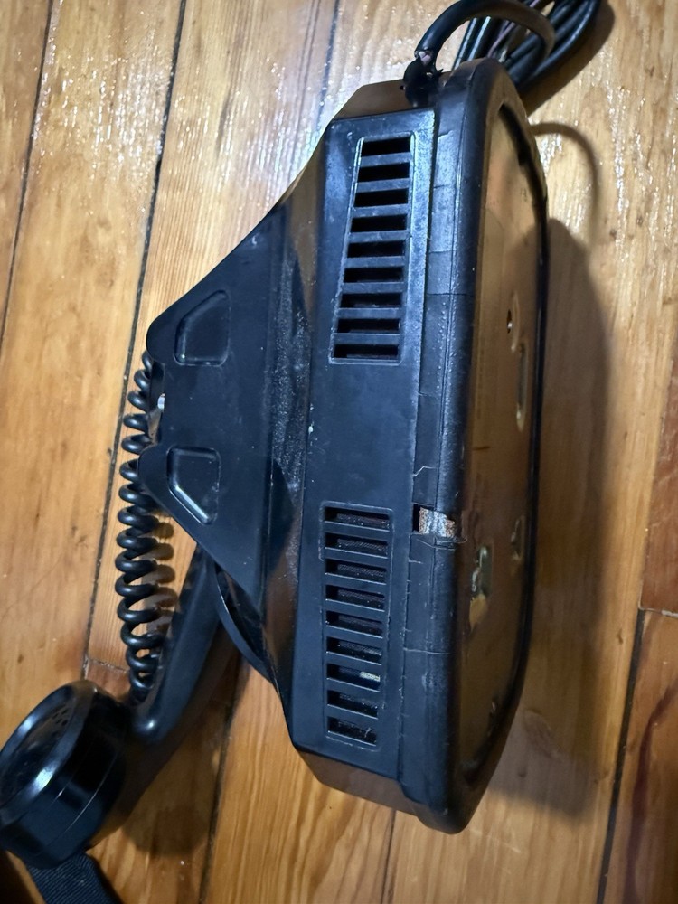Rotary Phone Black Vintage Unknown Working Condition