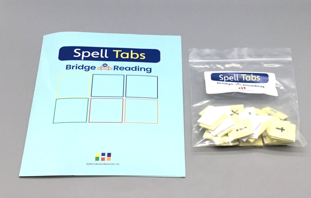 Heggerty Bridge To Reading Spell Tabs and Word-Building Tools