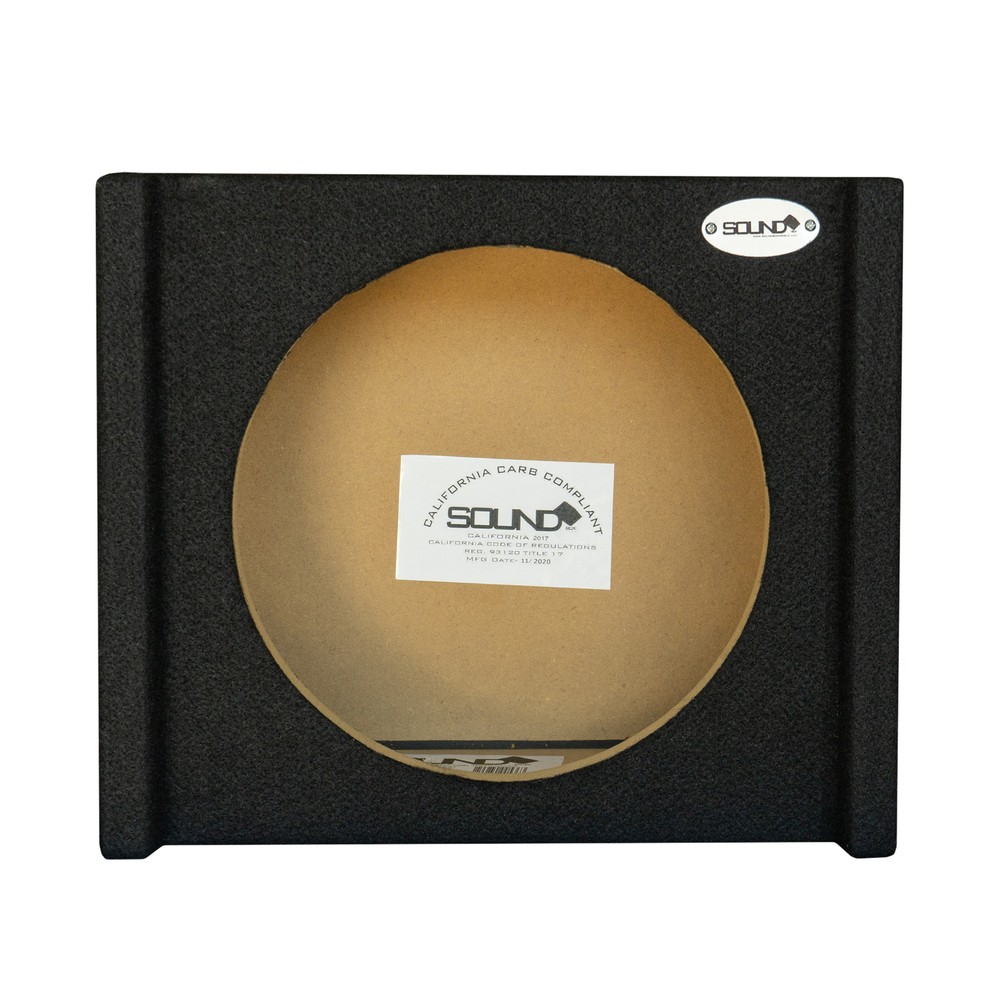 SoundBox Extended Cab / Crew Cab 1997-Up Single 12" Downfire Subwoofer Enclosure