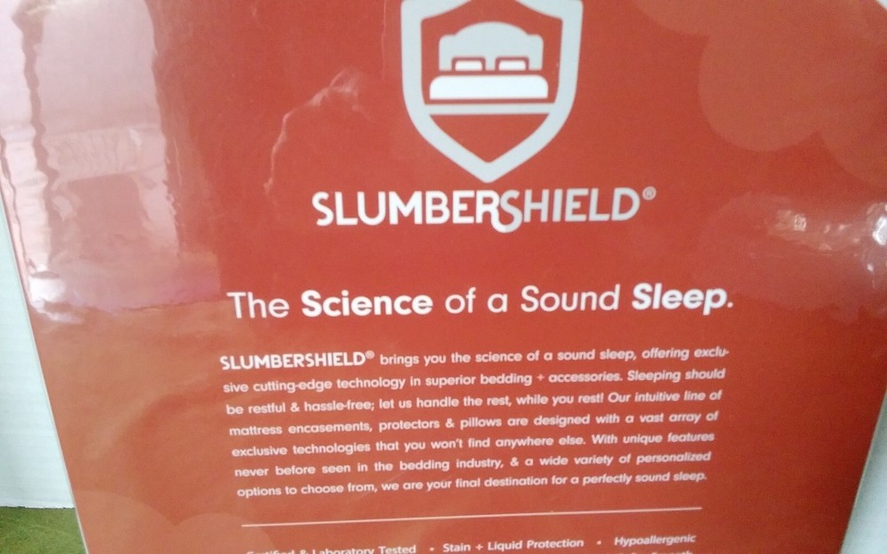SlumberShield Smooth Soft Hypoallergenic Mattress Protector Twin