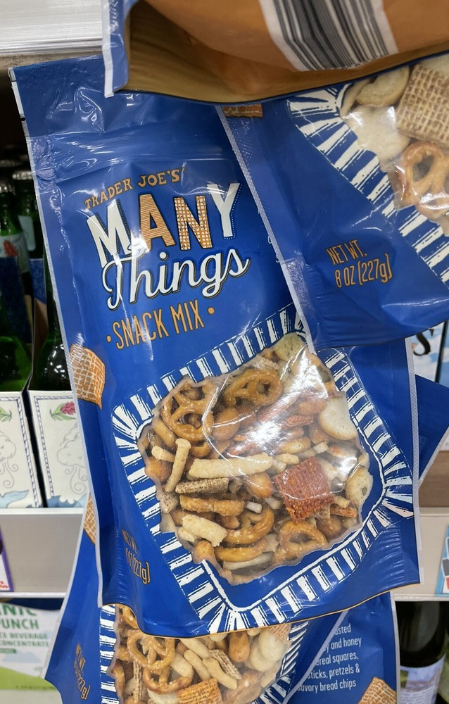 2 Packs Trader Joe's Many Things Snack Mix 8 oz Each Pack