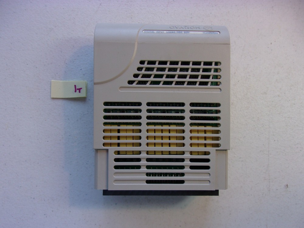 FRESH TAKEOUT OVATION DIGITAL INPUT MODULE 1C31232G03 125VAC/VDC DIFF PLC (D1D3)