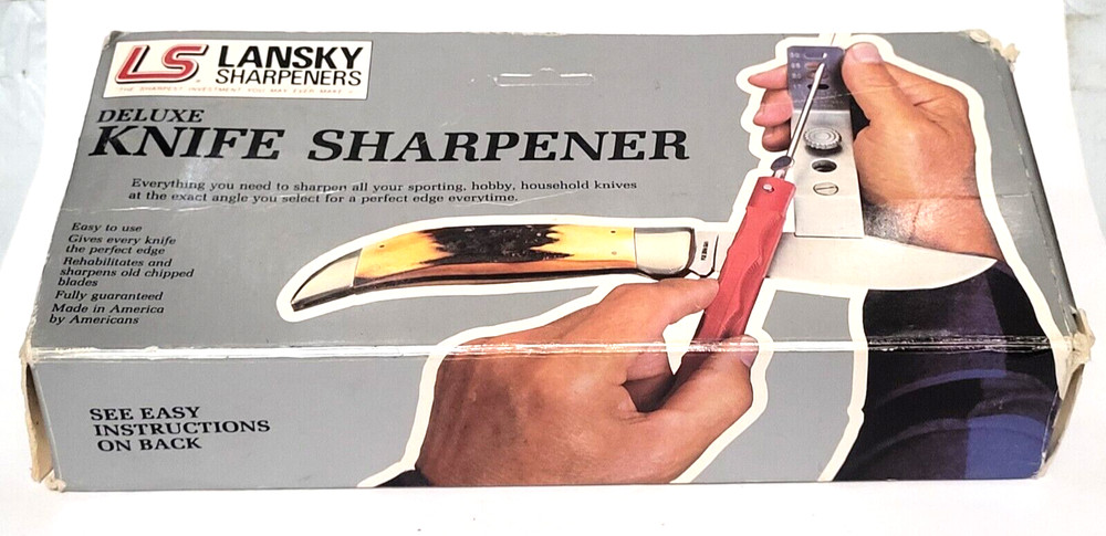 Lansky Deluxe 5-Stone System Model #LK005 Precision Knife Sharpening System