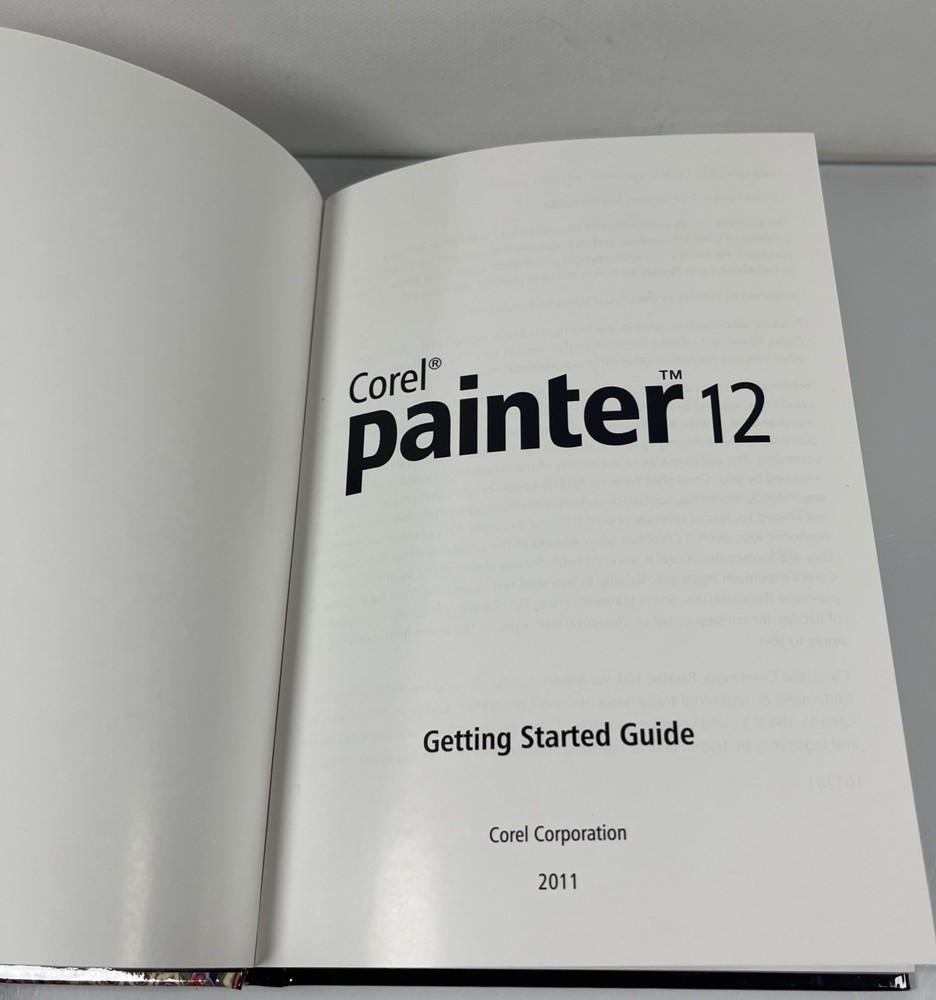 Corel Painter 12 UPGRADE Digital Art Software Windows MAC Getting Started Guide