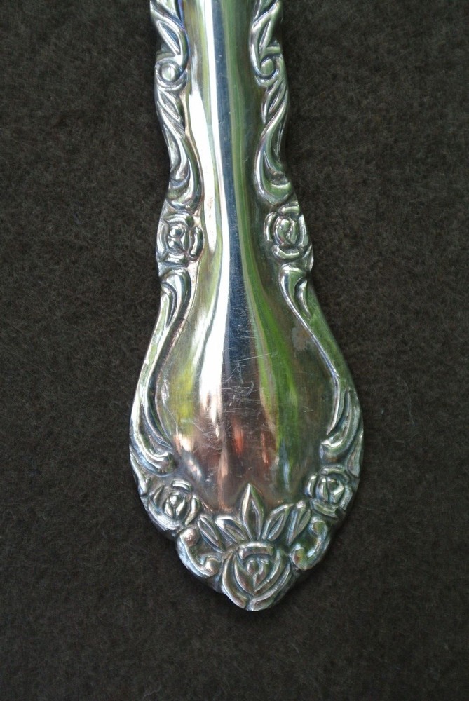 ONE DINER FORK MARKED SILVERPLATE KOREA
