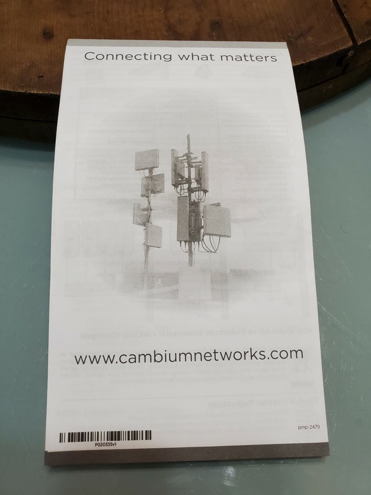 Cambium Networks cnPulse Sync Generator Installation Manual