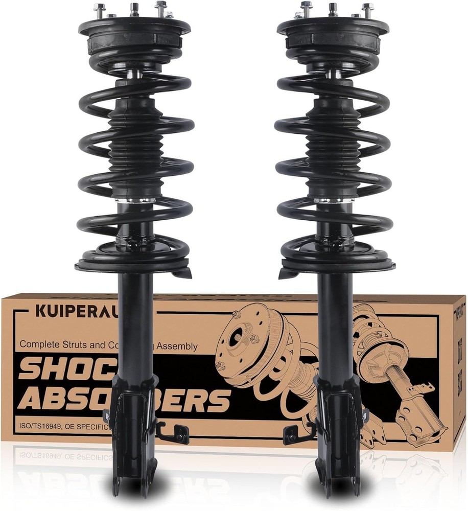 Pair Front Struts Assembly Shocks Compatible with 2007-2014 Ford Edge Compati...