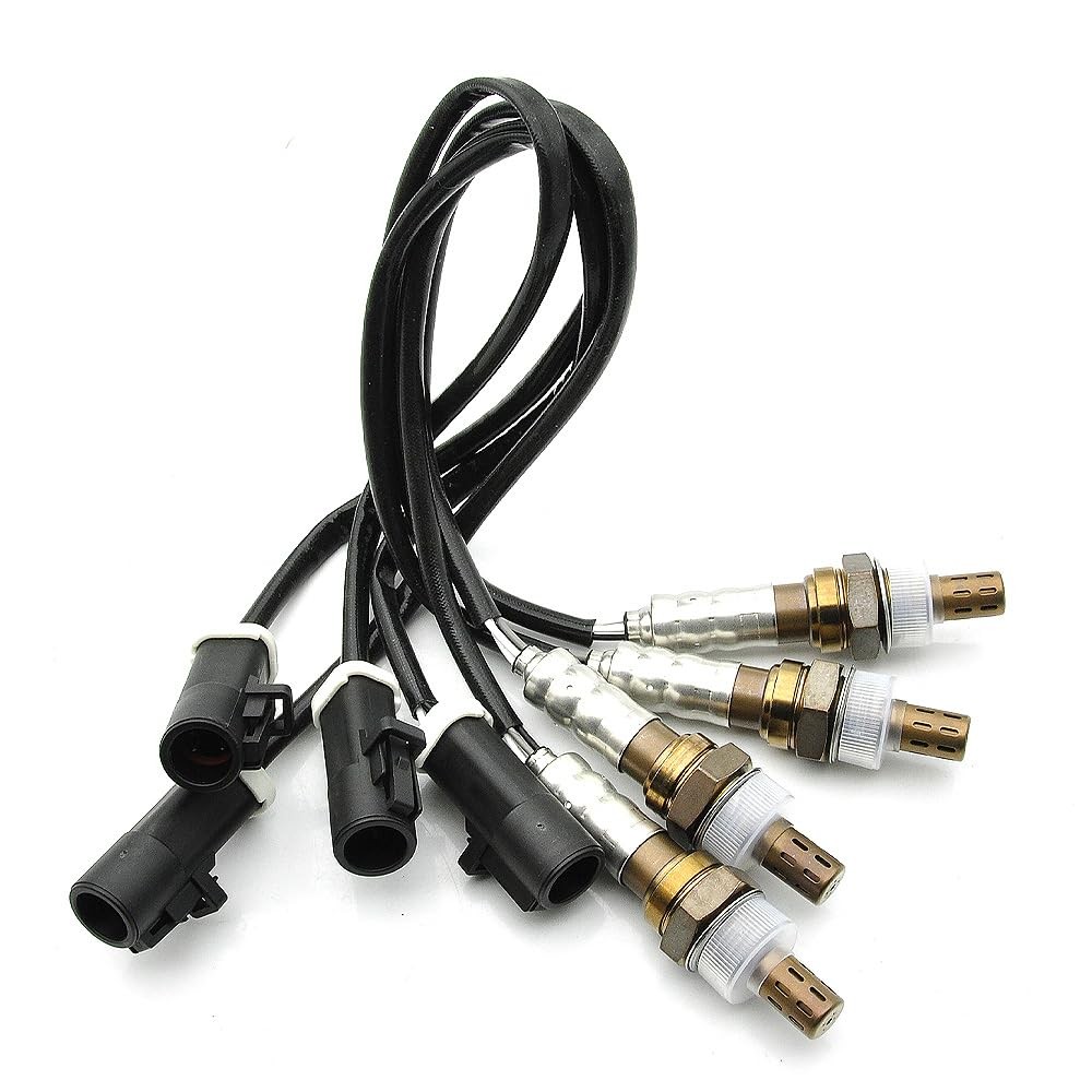 4PCS Oxygen O2 Sensor Upstream+Downstream For 2009-2014 Ford E-150 E-250 E-350
