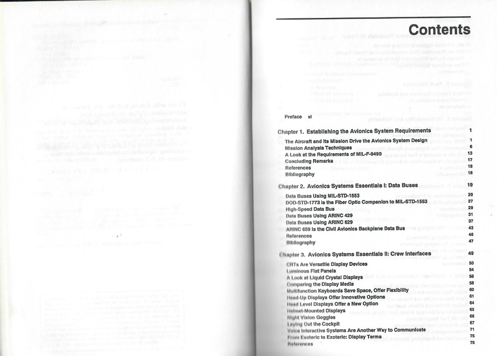 Book Digital Avionic Systems Principles and Practice, 2nd Ed 1993 Cary R Spitzer