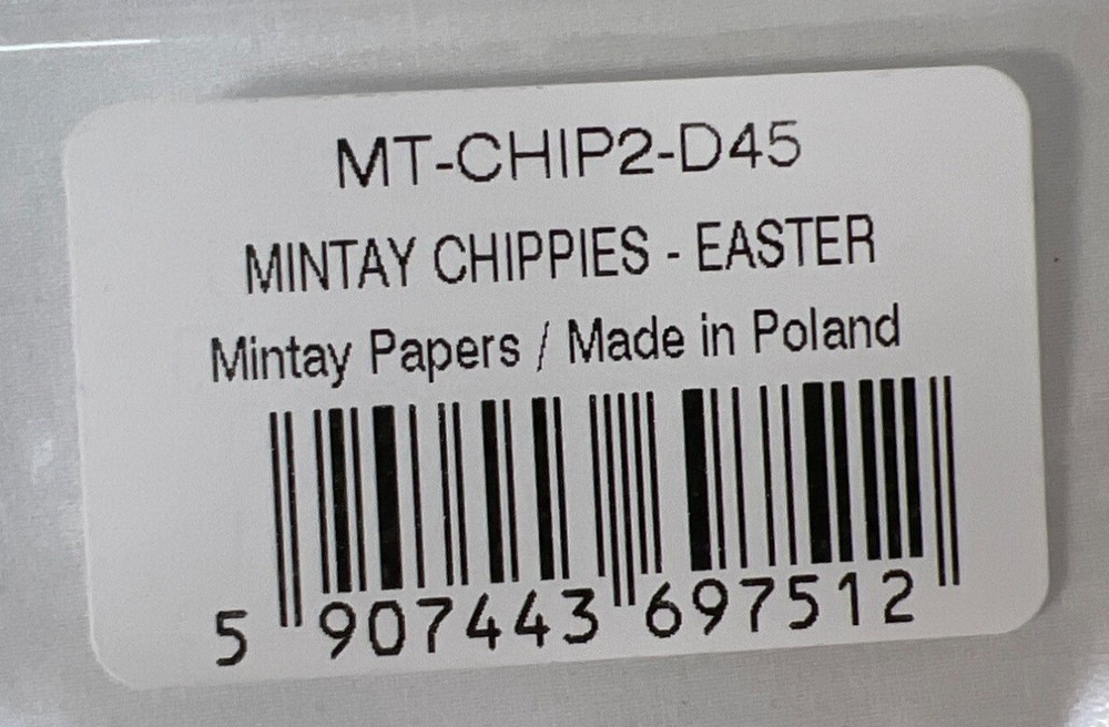 Mintay Chippies Chipboard Decor Elements Easter Set MT-CHIP2-D45