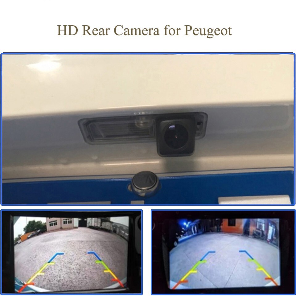 For Peugeot 208 2016 Smeg System Reverse Rear View Camera Interface Kit Improved