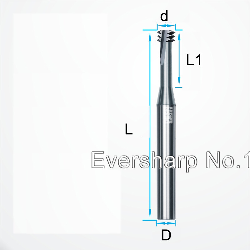 Solid Carbide Thread Mill UNF 10-32 HRC65 Carbide Thread Mill 10-32 1pcs USA