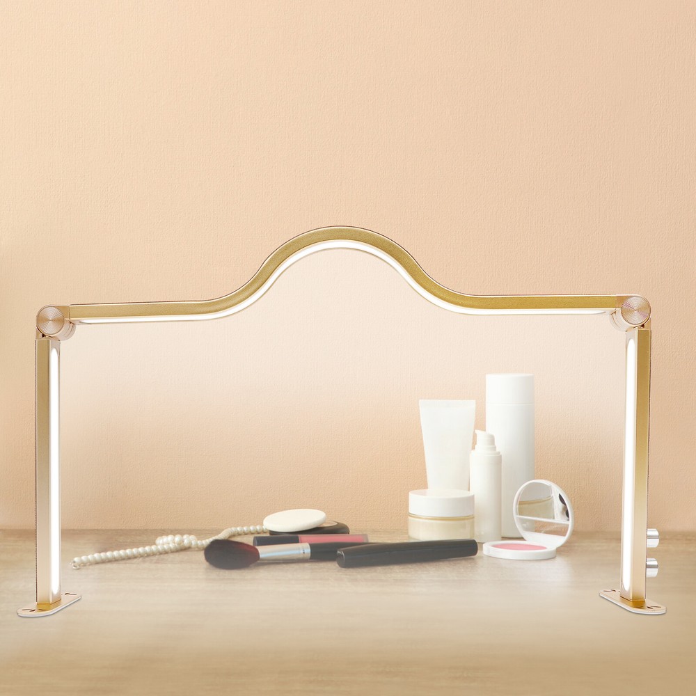 48W 3 Light Modes Foldable LED Nail Light Desktop Lash Light 3000K-6000K