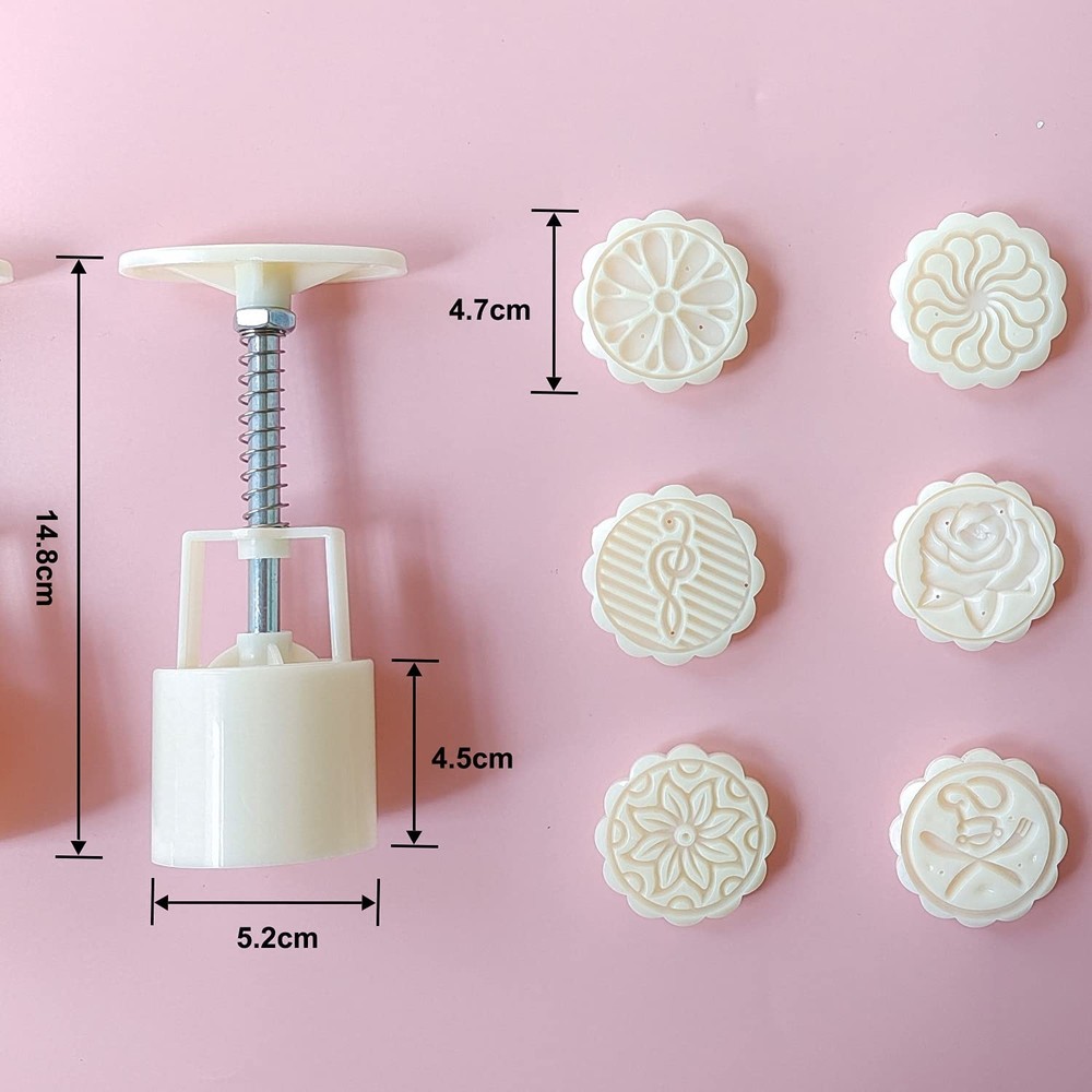 14 PCS Bath Bomb Mold Set Includes 2pcs Bombs Press and 12pcs Style 1
