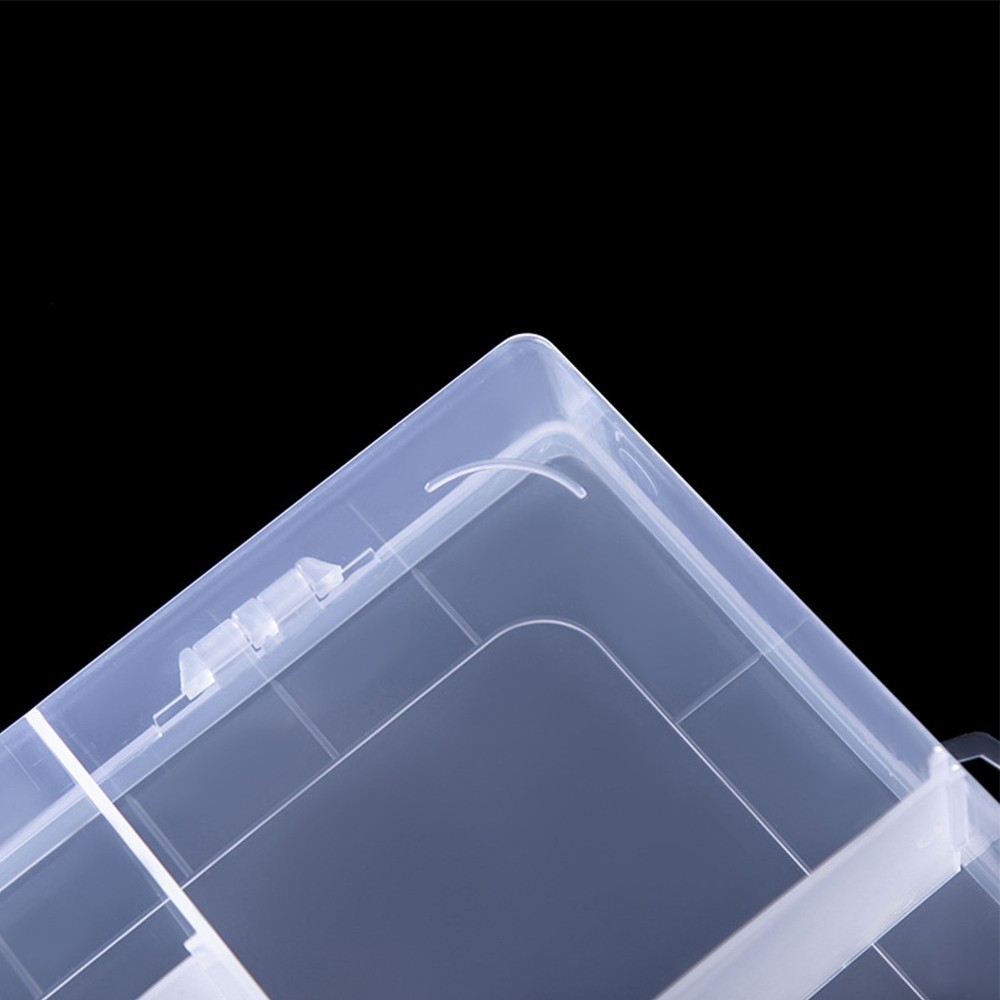 Adjustable Plastic Storage Box Organizer for Screws 14 Grids Compartment Box