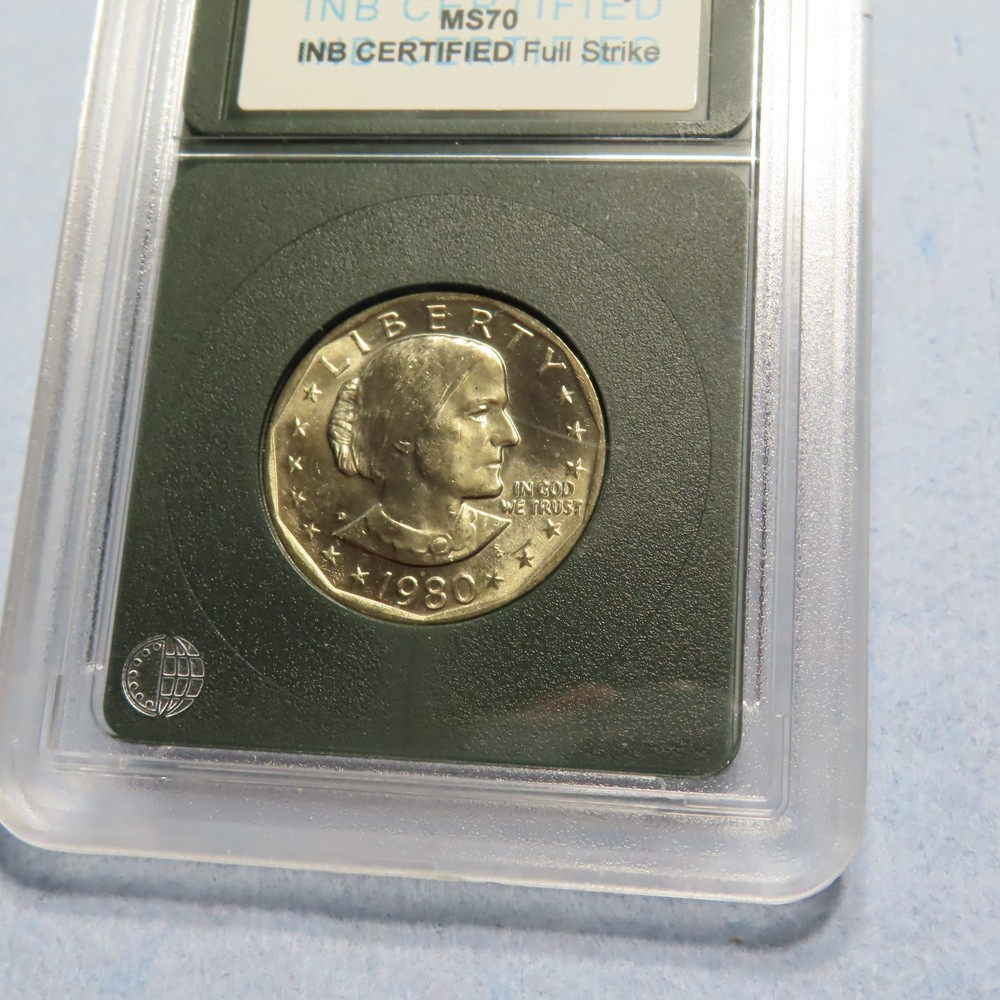 1980 D SUSAN B. ANTHONY DOLLAR COIN FULL STRIKE